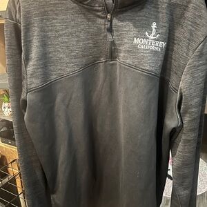 Monterey Bay Black and Gray Lightweight Jacket